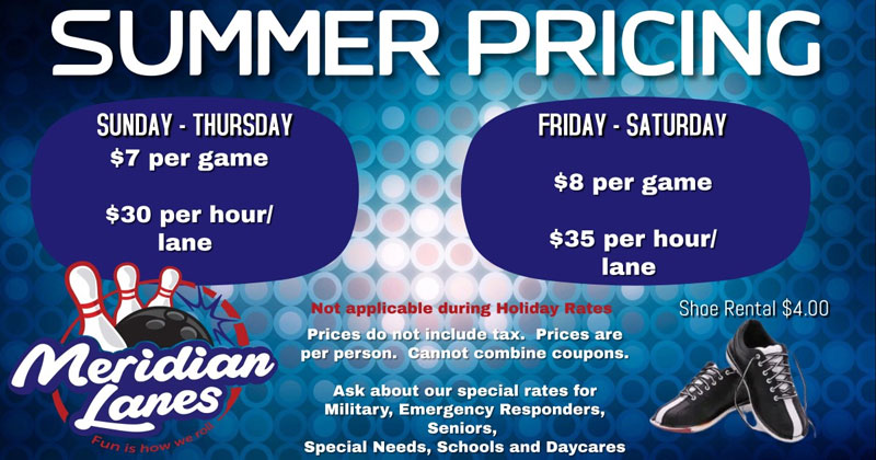 summer pricing